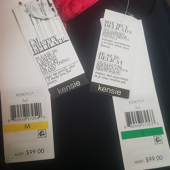 NWT Kensie Dress Coral Halter Crochet Lace - Picture 7 of 7